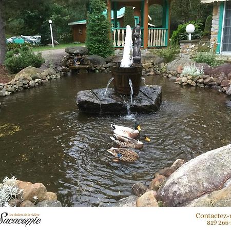 Chalets De La Riviere Sacacomie Villa Saint-Alexis-des-Monts Eksteriør bilde