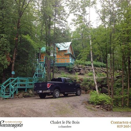 Chalets De La Riviere Sacacomie Villa Saint-Alexis-des-Monts Eksteriør bilde