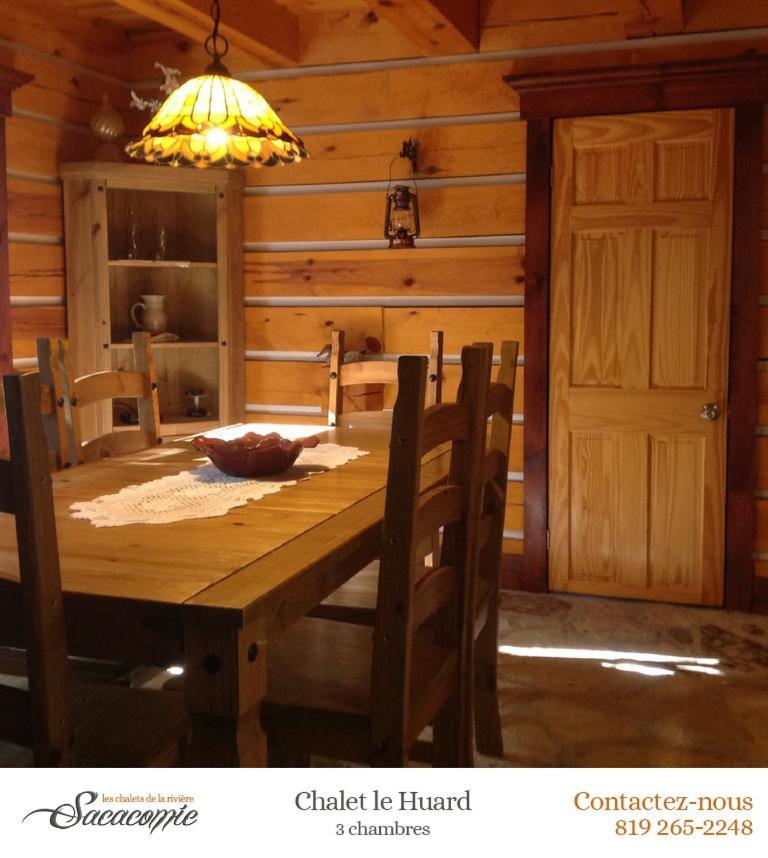 Chalets De La Riviere Sacacomie Villa Saint-Alexis-des-Monts Eksteriør bilde