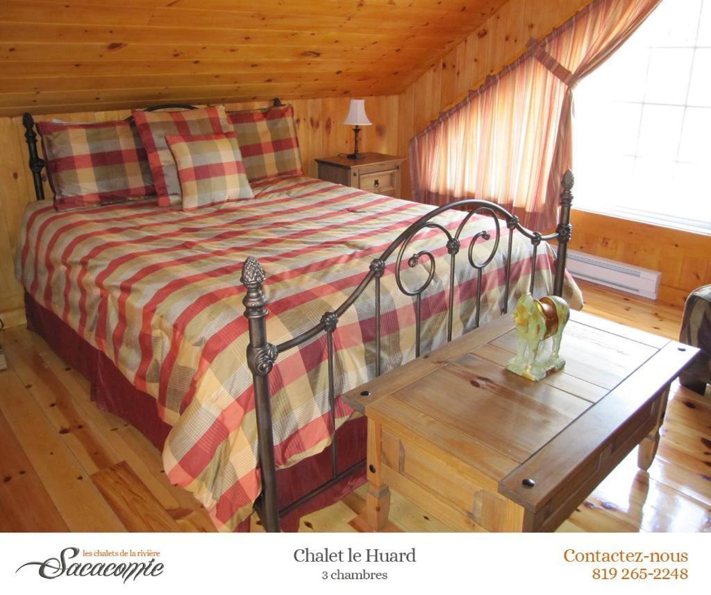 Chalets De La Riviere Sacacomie Villa Saint-Alexis-des-Monts Eksteriør bilde