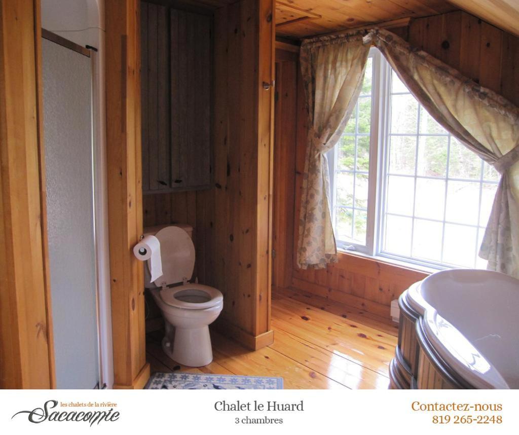 Chalets De La Riviere Sacacomie Villa Saint-Alexis-des-Monts Eksteriør bilde