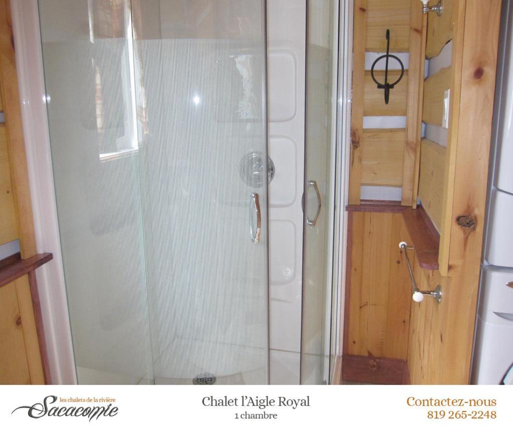 Chalets De La Riviere Sacacomie Villa Saint-Alexis-des-Monts Eksteriør bilde